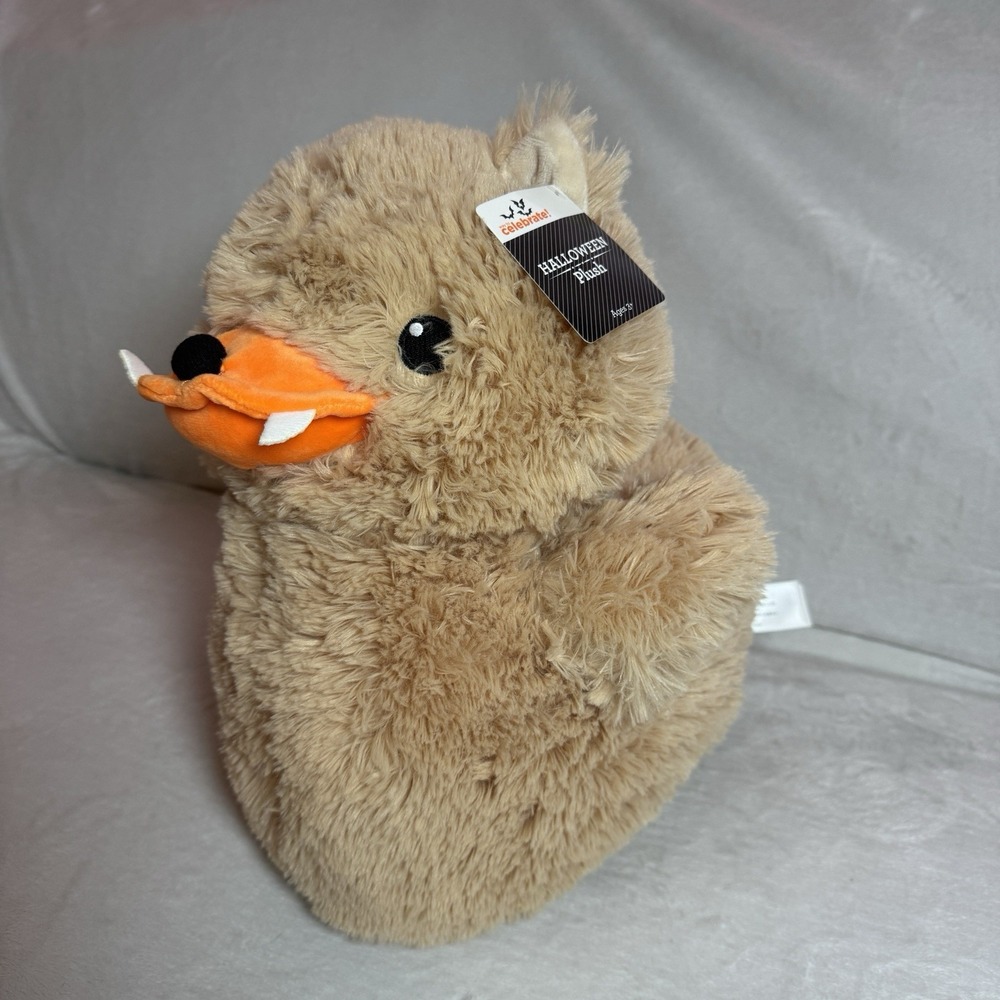 Duck Werewolf Halloween Plush Toy 13.5" 2025 Way to Celebrate Walmart Exclusive